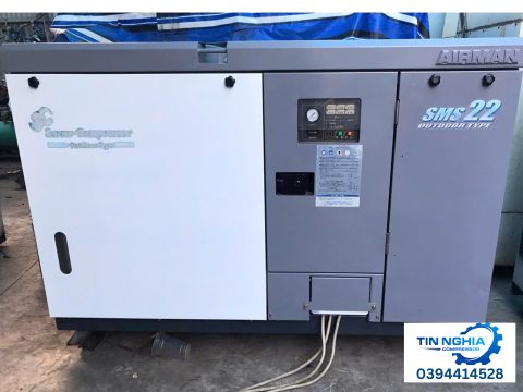 Máy nén khí trục vít Airman 30HP - tổng thể