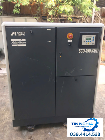 Máy nén khí trục vít AtlasCopco20HP - tổng thể