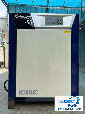 Máy nén khí trục vít Kobelco 20HP - tổng thể