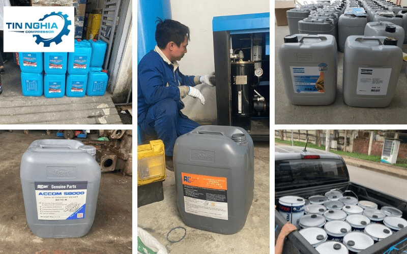 Dầu máy nén khí đóng vai trò then chốt trong việc đảm bảo hoạt động ổn định của toàn hệ thống