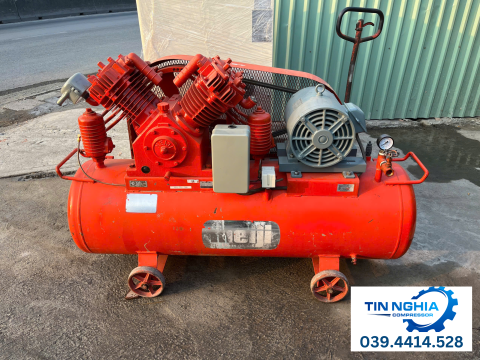 máy nén khí piston Meji 10HP part 1